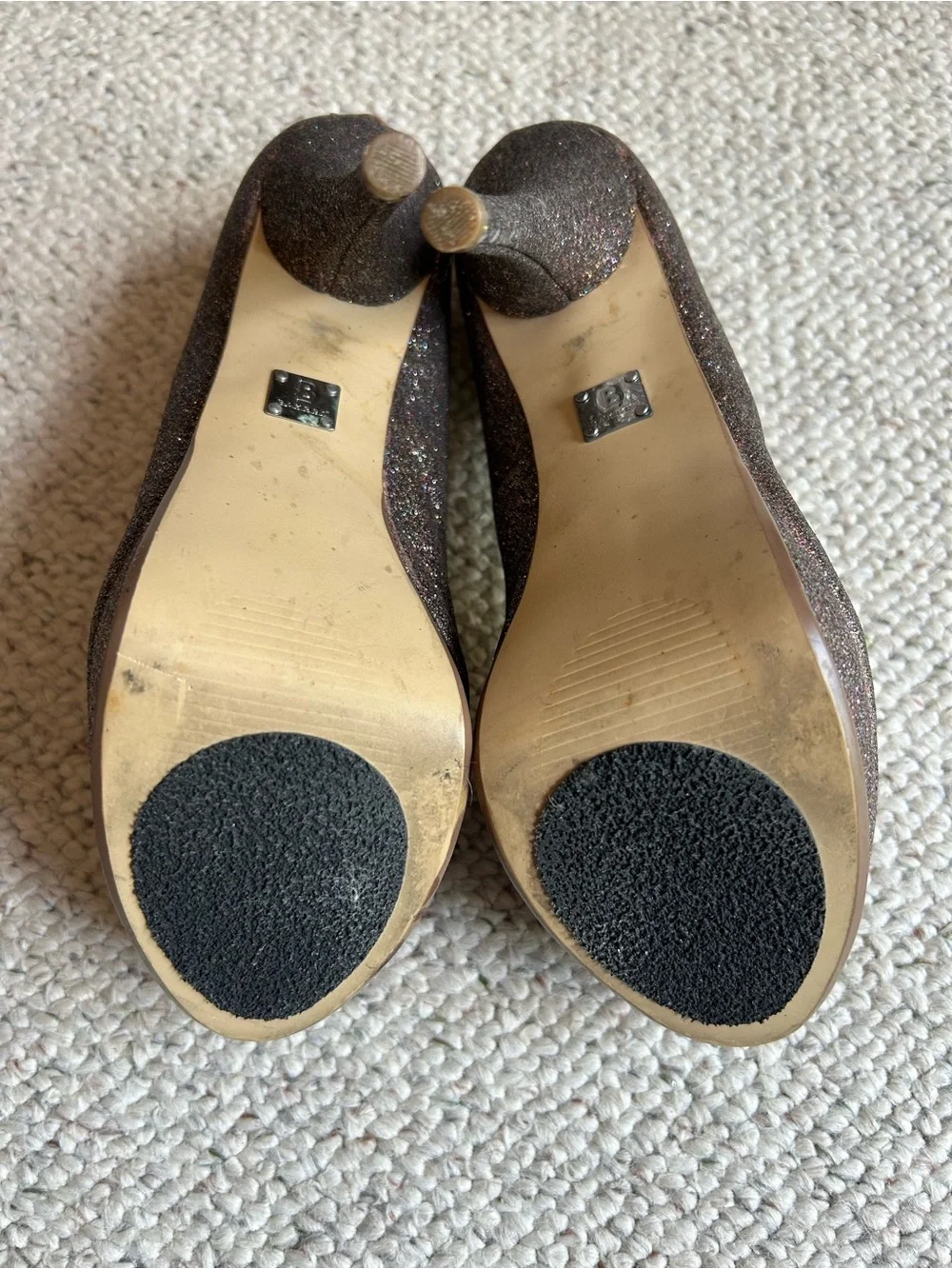Bakers Glitter Almond Pump in Multicolor Sparkle